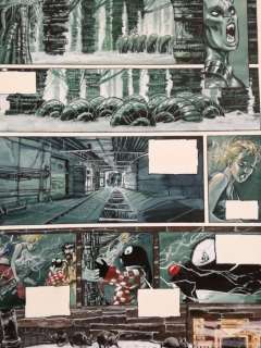 Meddour, Fabrice - Planche originale en couleur - Le temps des cendres T.2 - Papegaï (1ère partie) - (1999) | Catawiki