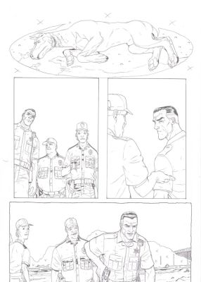 Jacen Burrows – 303 issue 5p2 – Garth Ennis | Berserker Art
