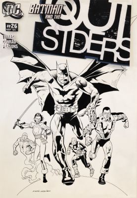 Kevin Nowlan | Batman And the Outsiders 26 | Panel Page Art