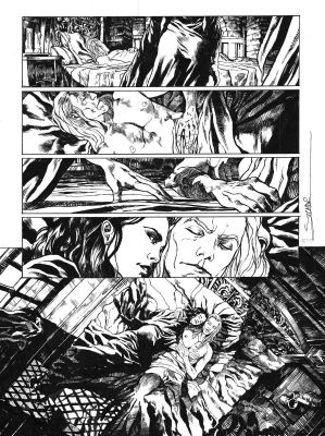 Secher Valentin | Planche originale 13 - ELRIC - Le Nécromancien ( T.05 ) | Galerie Napoléon