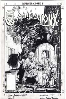 Chris Bachalo | Generation X 15 Cover | ComicArtFans Classifieds
