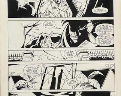 Pander Brothers | Grendel: Devil’s Legacy #5 / Pg. 24 - Original Page by the Pander Brothers | Pander Brothers