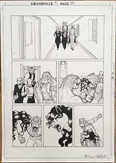 Grandville - Force Majeure #5 Page 102 - Original Artwork by Bryan Talbot - (2017) 