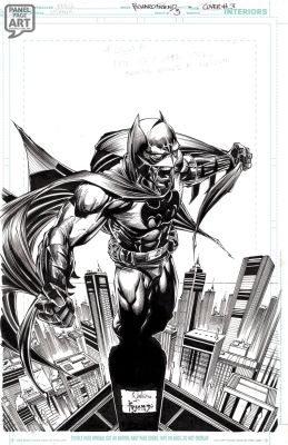 Whilce Portacio | Batman Confidential 3 Cover | Panel Page Art