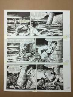 Gallieno Ferri - tavola origin. Zagor n. 250 "La vendetta di Kandrax" (1986) | Catawiki