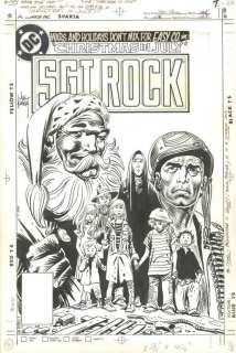 1983 Sgt. Rock #378 Cover Art - Joe Kubert | Weiss Auctions