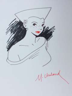 Chaland, Yves - Dessin original - Personnage féminin | Catawiki