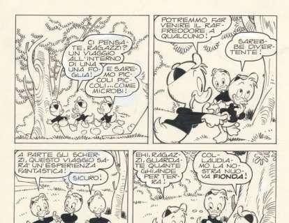 Topolino #1455 - Giorgio Cavazzano - original page - Page volante - Other - (1983) | Catawiki