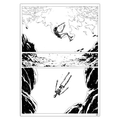 Jérémie Gasparutto | Le chemin derrière la maison - Planche originale 71 | Achetez de l’Art