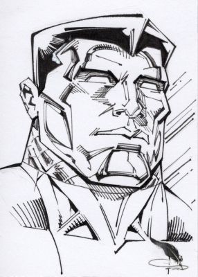 Joe Weems V | Tdart 2026 X-Men Sketch Card Drop #53 - Colossus | TDArt