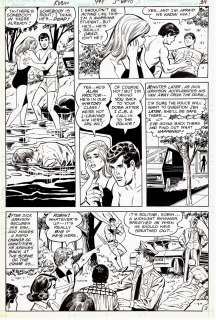 Charles Nicholas, Vince Colletta | Detective Comics #494 P39 (1980) Nicholas / Colletta Robin Dick Grayson - Jennifer Swimsuits | ComicArtFans Classifieds