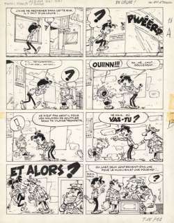 Dino ATTANASIO (né en... - Lot 403 - * Modeste et Pompon - Ha! Ha! Ha! Ha! Ha! Encre de...