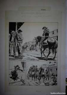 BUFFALO BILL - NÚMERO 1 ‘‘LA MUJER VIUDA‘‘ DE JULIO VIVAS - 20 PÁGINAS - DIBUJO ORIGINAL - COMPLET