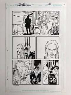 Jack of Fables # 21 page 4 - Original art by Tony Akins  - & Andrew Pepoy - (2007) 