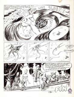 Druillet, Philippe (1944) | Planche de fin de Lone Sloane, Le mystère des abîmes paru… | Stanley’s Auction