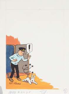 Rigot, Robert (1908-1998) | Amusante petite illustration couleur publiée dans le… | Stanley’s Auction