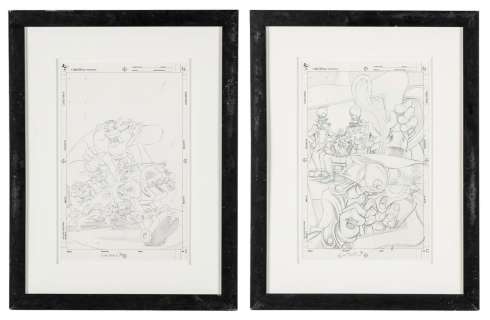 Keith Tucker (21st c.) 2 Disney Comic Book Covers | misc / divers