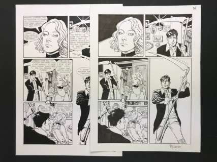 Dylan Dog #338 - Bruno Brindisi - original page - Other - (2014) | Catawiki