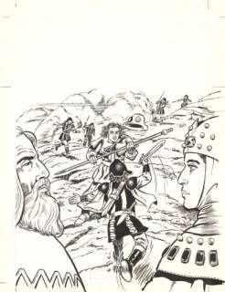 François CRAENHALS (... - Lot 20 - Chevalier Ardent - La fiancée du roi Arthus Encre de...