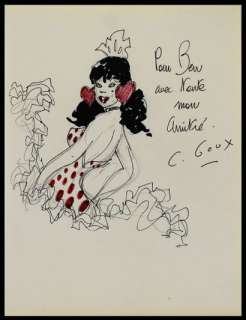 Christian Goux - dessin sur papier libre dimension 20,5 x 27… | Arthema Auction