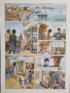 Jean-François Charles- planche originale(34) - India Dreams T.6