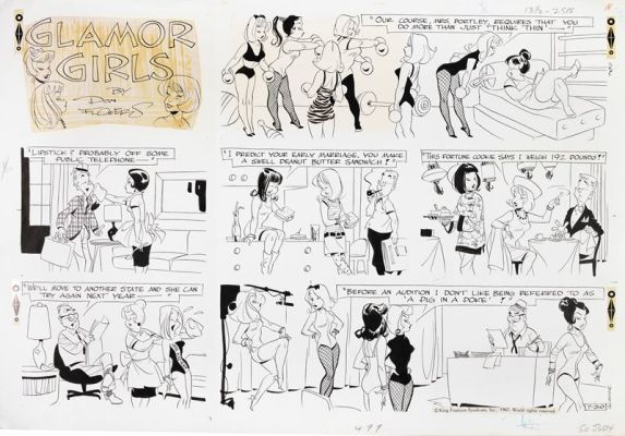 Don Flowers - Lot #647 - Glamour Girls