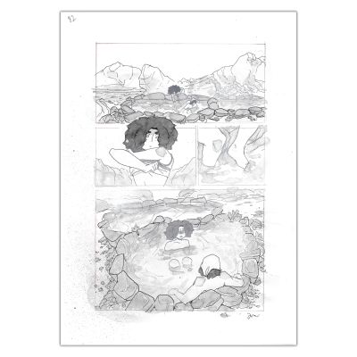 Anne Masse | Asphalte Sauvage - Planche originale 84 | Achetez de l’Art