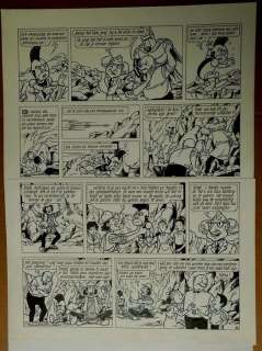 Suske en Wiske - Originele pagina (p.22) - De Galapagosgassen - Page volante - (1993) | Catawiki