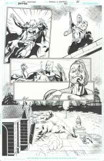 Mike Hawthorne, Adriano Di Benedetto | Batman #151 Page 21 Inks | ComicArtFans Classifieds