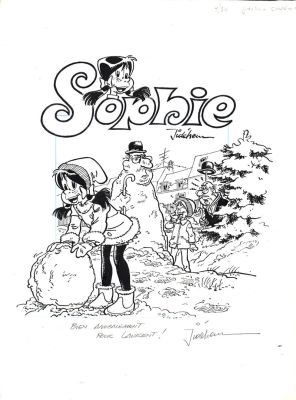 Jidéhem | Sophie tome 8 couverture | Galerie OPA