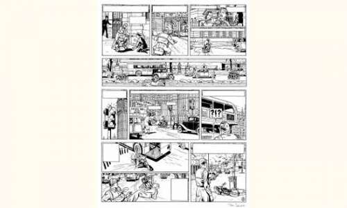 7b : PLANCHES et DESSINS ORIGINAUX BENOIT. Ted. Â« Blake et Mortimer Â» | Tessier Sarrou