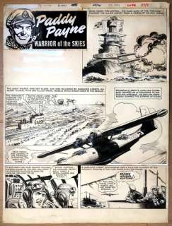 Colquhoun, Joe  - Originele pagina - Paddy Payne, Warrior of the Skies - (1961) | Catawiki