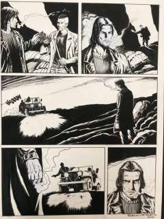 Dampyr - Fabrizio De Fabritiis - original page - Page volante - (2006) | Catawiki