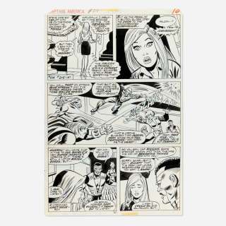 Sal Buscema and Mike Esposito, Captain America #218 Story Page 10 Original Art (Marvel Comics, 1977) | Landry Pop Auctions