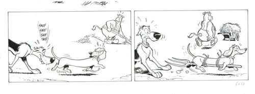 Boes - Originele strook uit Boes Integraal 7 - Taille: 40 x 15 cm | Catawiki