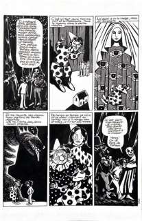 David B. | DAVID B.. L’ascension du haut mal. Sublime planche... | Aibo Art Auction