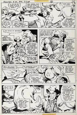 Joe Staton | Showcase 100 P. 18 By Joe Staton Bat Lash Angel And the Ape Inferior Five | ComicArtFans Classifieds