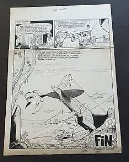 Maltaite, Eric - planche originale (fin de l’album) - 421 T0 - L’épave et les millions | Catawiki