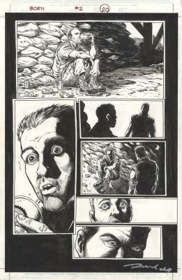 Garth Ennis, Darick Robertson, Tom Palmer | Punisher Born Issue 2 Page 20 | ComicArtFans Classifieds