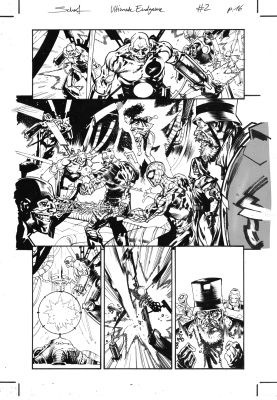 Jonas Scharf | Ultimate Endgame #2 Page 16 | Geoff M Art Sales