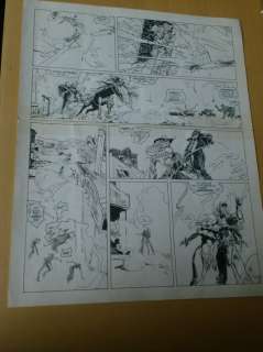 Lamy, Fabrice - Planche originale (p.17) - Trio Grande T.1 - Adios Palomita | Catawiki