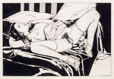 Lot 887 - Saint Germain (Luciano Bernasconi) - "Nudo", 1990s