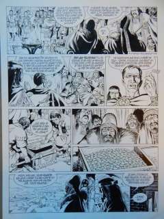 Mitton, Jean-Yves - Original page (p.20) - Vae Victis! 12 - Adua, een wolvin huilt in Avaricum - (2003) | Catawiki