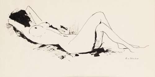 Bohdan Butenko (1931 - 2019) | Bohdan Butenko | Ilustracja do wiersza "Paris at night" Jacquesa Preverta | Desa Unicum