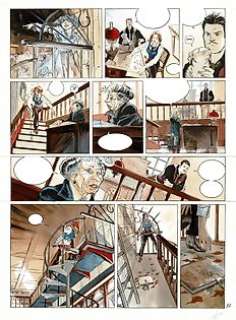 Hérenguel, Éric - Planche originale en couleurs directes (p.32) - Lune d’argent sur Providence T.2 - (2008) | Catawiki