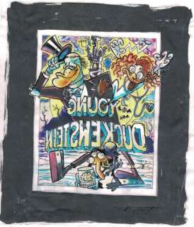 Donald Duck as Young Duckenstein - Original Drawing - Tony Fernandez - EO | Catawiki