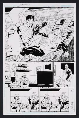 Jim Calafiore | Secret Six #30 (2011) Page 1 Pencils And Inks By Jim Calafiore | ComicArtFans Classifieds