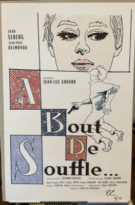Robert Lee | Jean Luc Godard’s Bout de Souffle (Breathless) By Robert Lee | ComicArtFans Classifieds