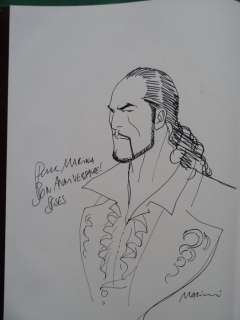 Marini, Enrico - Dessin original (dédicace) - Rapaces T.2 - Cartonné - EO / 1° Ed - (2006) | Catawiki