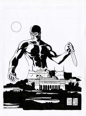 Giuseppe Camuncoli, Lorenzo Ruggiero | Giuseppe Camuncoli - "Diabolik: Colpo a Spaccanapoli" - Cover & Poster | ComicArtFans Classifieds